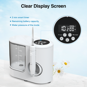 เครื่องขัดฟันพลังน้ำถังเก็บน้ำ1000มล. พร้อมเครื่องฉีดน้ำทันตกรรมในครัวเรือน - Product Image 3