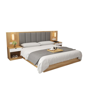 Heißer Verkauf Günstiger Preis Hochwertige Moderne Hotel-Projektmöbel Maßgefertigte Luxuriöse 3-Sterne-Kingsize-Bett Schlafzimmer-Sets - Product Image 2