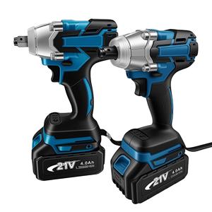 Llave Eléctrica Azul <span class=keywords><strong>de</strong></span> Alta Potencia con Batería <span class=keywords><strong>de</strong></span> Litio Recargable, Destornillador Eléctrico para Trabajos <span class=keywords><strong>de</strong></span> Andamiaje y Carpintería, <span class=keywords><strong>Pistola</strong></span> <span class=keywords><strong>de</strong></span> <span class=keywords><strong>Impacto</strong></span> - Product Image 5