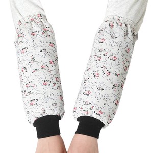 Floral Loose Ribbed <b>Cuff</b> Sleeves For Warmth And Protection Adult Unisex Pastoral Style - Product Image 4