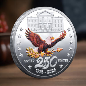 Medali Logam Peringatan Hari Jadi ke-250 Liberty Eagle High Relief, Koleksi Seni untuk Pajangan, Koin Peringatan - Product Image 5