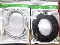 Nylon tressé 3 mètres 10ft USB C 3.0 5V3A USB3.1 Gen2 10Gbps A à C câble pour HDD SSD Macbook PS5 contrôleur iPhone 15