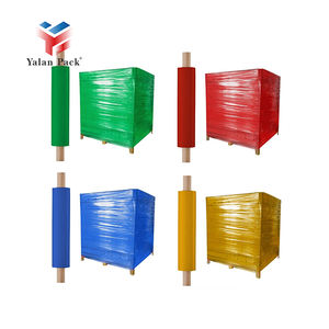 ฟิล์มยืดยืดหยุ่นสูงสีรุ้ง LLDPE แบบนิ่มห่อป้องกันสำหรับอุตสาหกรรมพาเลท - Product Image 1