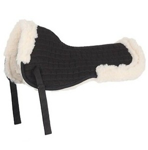 Xiaomi — tapis de selle, demi-coussin, entièrement doublé, noir/blanc, SHEMAX en peau de mouton - Product Image 1