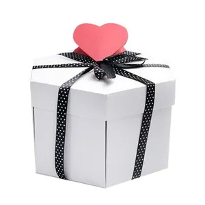 Hot Selling Premium DIY Wedding Explosion Romantic Packaging Jewelry Paper Box