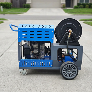 Nettoyeur haute pression pour remorque 5000 PSI <span class=keywords><strong>Powerjet</strong></span>, puissant 200 bars, pour nettoyer les tuyaux et éliminer la saleté tenace - Product Image 4