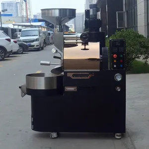 Semi Otomatis Industrical Komersial Biji Kopi Mesin Roasting Mesin Kg 5 Kilo Gram Kopi