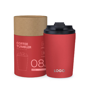 Vaso Térmico de Doble Pared sin BPA de Grado Alimenticio de China, 8oz 12oz, para Café, Agua, Cerveza, Botella de Viaje con Pajita Metálica, Venta al por Mayor - Product Image 6