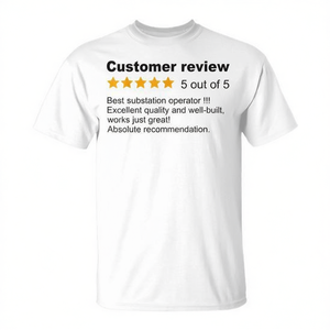 T-shirt d'inspection pour opérateur de poste de transformation, chemise de travail avec évaluation 5 étoiles - Product Image 2