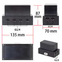Système de suspension pneumatique universel à commande électronique, édition 5 mémoires, avec interrupteur de pression 120-150 PSI