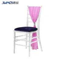 Housse de chaise à fleurs roses Housse de chaise de mariage rose