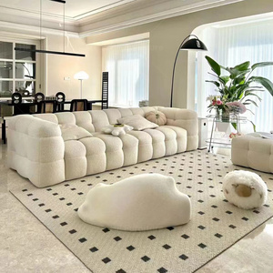 Muebles de Salón de Diseño Italiano, Sofás Modernos y Económicos, Estilo Nórdico Minimalista, Modular Cloud HF-S3920 - Product Image 4