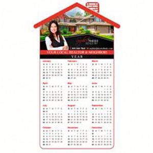 Calendrier magnétique promotionnel personnalisé 2025 pour réfrigérateur, aimant de réfrigérateur pour l'immobilier - Product Image 2
