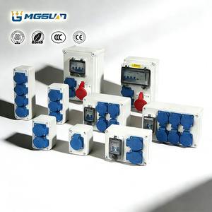 Boîte <span class=keywords><strong>de</strong></span> prises industrielles multi-circuits Mingguan IP65/IP67 résistante aux intempéries, 2 voies, 4 voies, 6 voies, 8 voies, 12 voies - Product Image 4