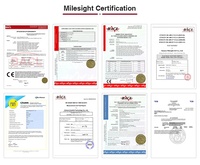 Contrôleur IoT industriel Milesight LoRaWAN étanche IP68 pour l'acquisition de données et la surveillance des capteurs extérieurs en environnements difficiles