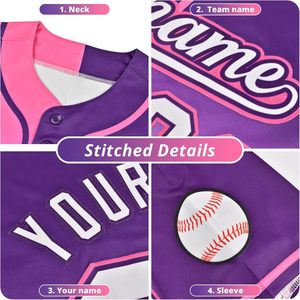 Camiseta Deportiva de Béisbol Personalizada con Botones, Número y Nombre del Equipo Bordados, Unisex, para Adultos y Jóvenes, Transpirable, Sublimada - Product Image 3
