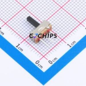 SS-12D01-G060 Slide Switch Through hole Component (THT) Switch Single Pole Double Throw Rectangle Pin Header PC Pin 8.8mm - Product Image 2