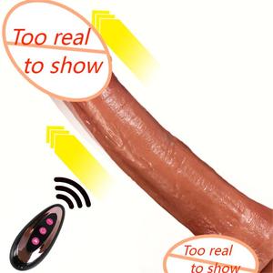 Dương vật giả thực tế, dương vật giả bằng silicon mềm mại, cảm giác như da thật dành cho phụ nữ, kích thích điểm G, âm vật, hậu môn, đồ chơi tình dục người lớn. - Product Image 2