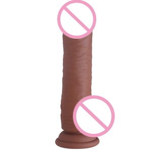Medische Siliconen Toys Sex Adult Producten Grote Faux Realistische 6 Inch Enorme Penis Mannen Siliconen Dildo Vrouwelijke <span class=keywords><strong>Vagina</strong></span> - Product Image 4