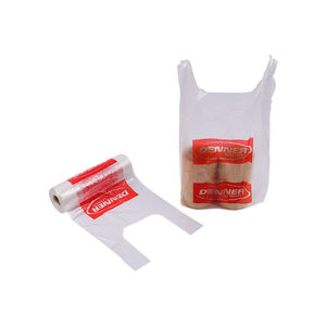 ถุงพลาสติกแบบใช้แล้วทิ้งถุงช้อปปิ้งพร้อมพิมพ์ย่อยสลายได้ - Product Image 1