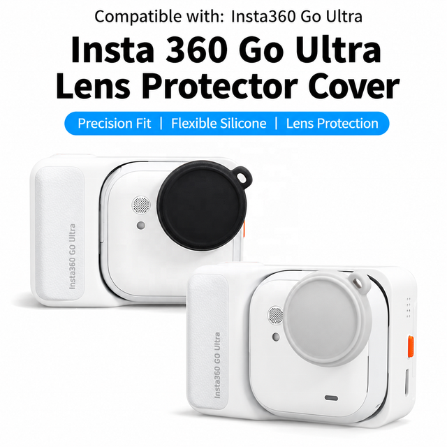 Insta360 GO Ultra Lens Cap, Silicone Camera Lens Protector Cover, Anti-Drop Scratchproof Thumb Camera Accessory