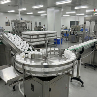 Mesa de Recolección Rotatoria Automática Multivoltaje Beiheng, Transportador de Llenado y Clasificación, Desenredador de Botellas con Control Remoto de Alta Seguridad