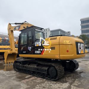 Excavadora Usada de Alta Calidad y Bajo Precio, Cat329D2L, Máquina Japonesa para Movimiento de Tierras, 29 Toneladas, Excavadora de Segunda Mano Cat 329D2L en Venta, Color Amarillo - Product Image 5