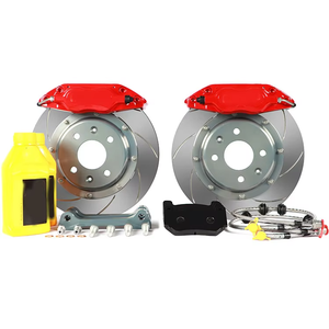 Usine grand étrier de frein pour 7600 <span class=keywords><strong>4</strong></span> <span class=keywords><strong>Pistons</strong></span> Kit de Rotor de disque de course pour VW 15 pouces 16 pouces CC Golf Passat - Product Image 4