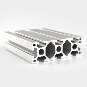 40x120 Industrial personalizado DIY perfil de aluminio Hardware perfil de aluminio anodizado plateado 40120 para Simulador de cabina de carreras <span class=keywords><strong>Sim</strong></span> - Product Image 2