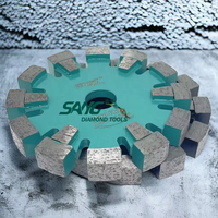 Sang 125mm 17mm épaisseur béton dur système de chauffage au sol diamant rainurage Tuck Point lame de scie