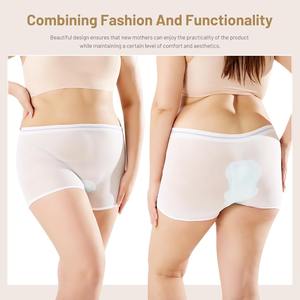 Biancheria intima monouso Postpartum con collo angolato nessuna irritazione alle incisioni ideale per il recupero chirurgico - Product Image 4