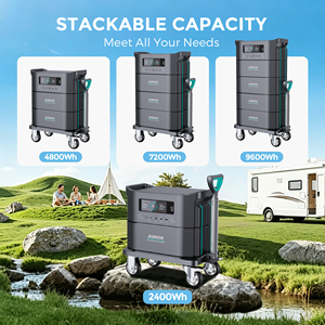 สถานีพลังงานแสงอาทิตย์ Sorein 3600W เครื่องกำเนิดไฟฟ้าพลังงานแสงอาทิตย์ 3000W 110V 220V 3KW สถานีพลังงานแบบพกพาสำหรับใช้ในบ้านและนอกบ้าน - Product Image 3
