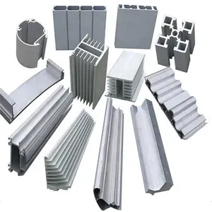 Architectonische 6063 Aluminium Extrusie Levering Industriële Aluminium Extrusie Profiel Custom Geëxtrudeerde Aluminium Profielen Catalogus