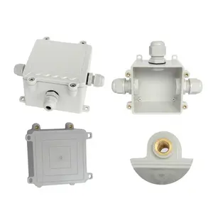 Outdoor IP68 Waterproof Instrument Electrical Enclosure PC Plastic Seal Cable Junction Box