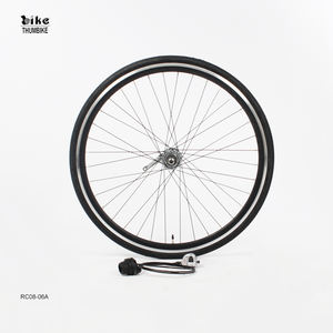 Set Roda Sepeda 700C Aluminium <span class=keywords><strong>Alloy</strong></span> 6061 Kustom, Roda Single Speed untuk Sepeda Track/<span class=keywords><strong>Fixie</strong></span> - Product Image 5