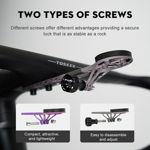 Soporte Extendido para Ciclocomputador de Aleación de Titanio Impreso en 3D OEM ODM, Soporte para Teléfono Móvil de Bicicleta, Soporte para Bicicleta, Soporte Wahoo - Product Image 6