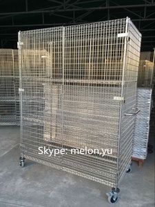 Cage de sécurité Mobile en fil chromé, kit parfait pour ranger et transporter l'<span class=keywords><strong>alcool</strong></span> - Product Image 5