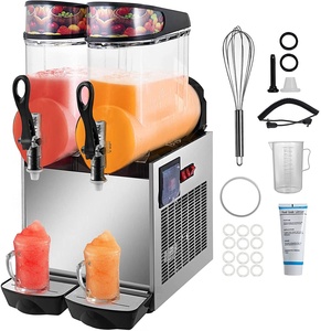 Snacks Machine Commerciale <span class=keywords><strong>Slash</strong></span> Slush Granita Machine Boissons Glacées Crème Glacée Sorbet Granita Slush Chiot Slush Maker Machine - Product Image 1