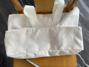 Wholesale Extra Large Cotton Canvas Shoulder Bag for Women Custom Logo Soft Shopping Bag with Natural Design - Product Image 5