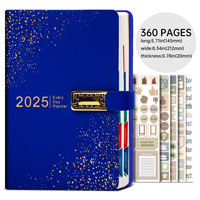 Carnet de planification personnalisé avec couverture en cuir, agenda 2026, agendas espagnols personnalisables avec logo