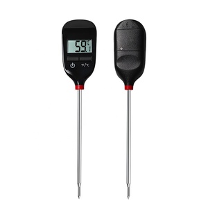 304 Edelstahl ABS-Kunststoff Stiftförmiges Digitales Lebensmittelthermometer LCD-Anzeige Alarm Batteriebetrieben für BBQ Fleisch Haushalt - Product Image 6