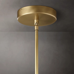 Lustre Rond à Deux Niveaux en Cristal K9 RHOEM Eclatant pour Salon, Décoration d'Éclairage de Luxe pour la Maison - Product Image 4