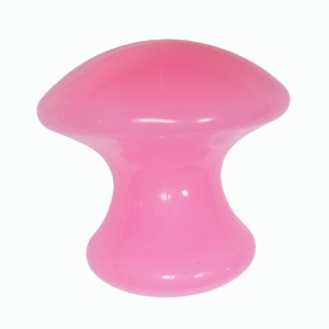 Cuillère de massage corporel populaire en résine rose en forme de champignon, outil de beauté - Product Image 3