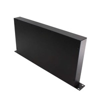 Boîtier de montage en rack 1U 19 pouces en tôle pour amplificateur audio personnalisé, boîtier électronique, boîte métallique