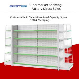 Scaffalatura Metallica a Parete per Supermercati e Negozi di Alimentari, Espositore per Attrezzature - Product Image 2