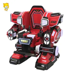 Funzionamento a batteria Robot Machine parco divertimenti Shoot Walking Battle King 360 gradi radar warning Robot elettrico