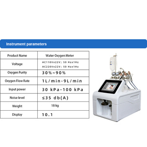 Machine de beauté 9 en 1 à oxygène et diamant pour dermabrasion, aspiration, élimination des points noirs, jet peel, hydrogène et hydrodermabrasion - Product Image 5