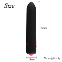 10-Gang Bullet Vibrator Leistungsstarker Wasserdichter Vibrierender Dildo Erwachsenen-Sexspielzeug für Frauen