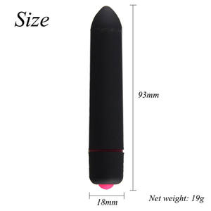 Vibrador de Bala de 10 Velocidades, Potente Vibrador Impermeable, Consolador Vibrante, Juguete Sexual para Mujeres - Product Image 3