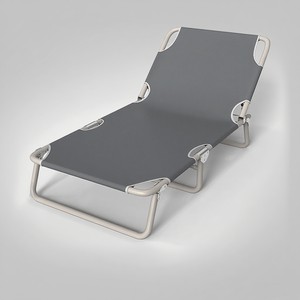<span class=keywords><strong>Lit</strong></span> de camp pliant extérieur pliant de bureau sieste hôpital accompagnant <span class=keywords><strong>lit</strong></span> pliant en métal - Product Image 5